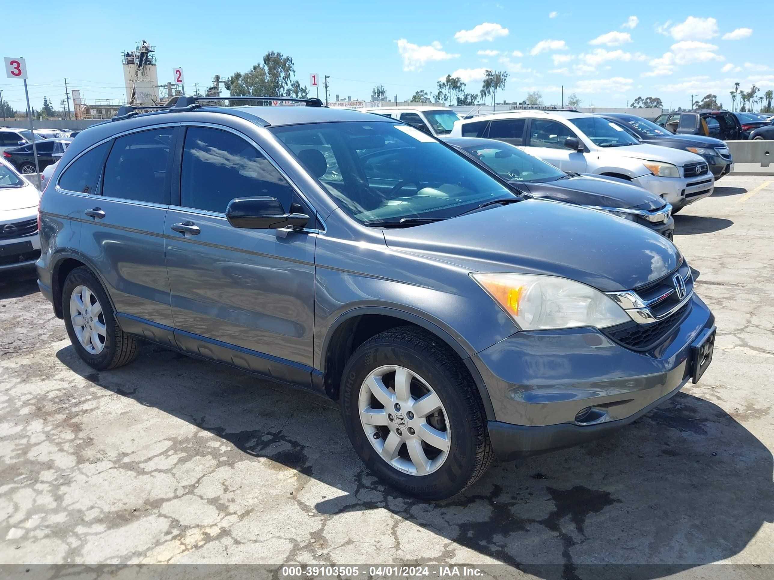 HONDA CR-V 2011 jhlre4h49bc022316