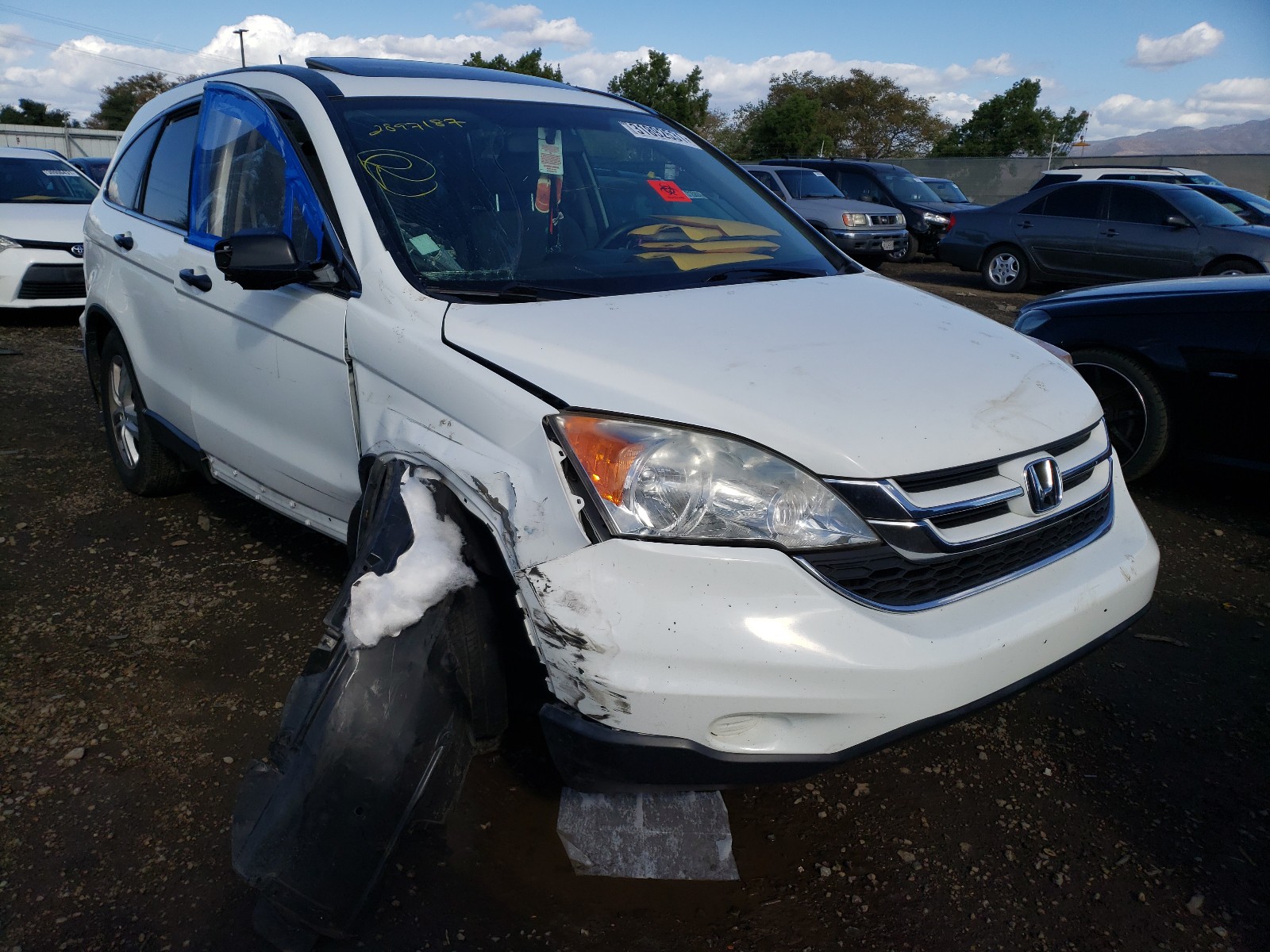 HONDA CRV 2010 jhlre4h58ac014487