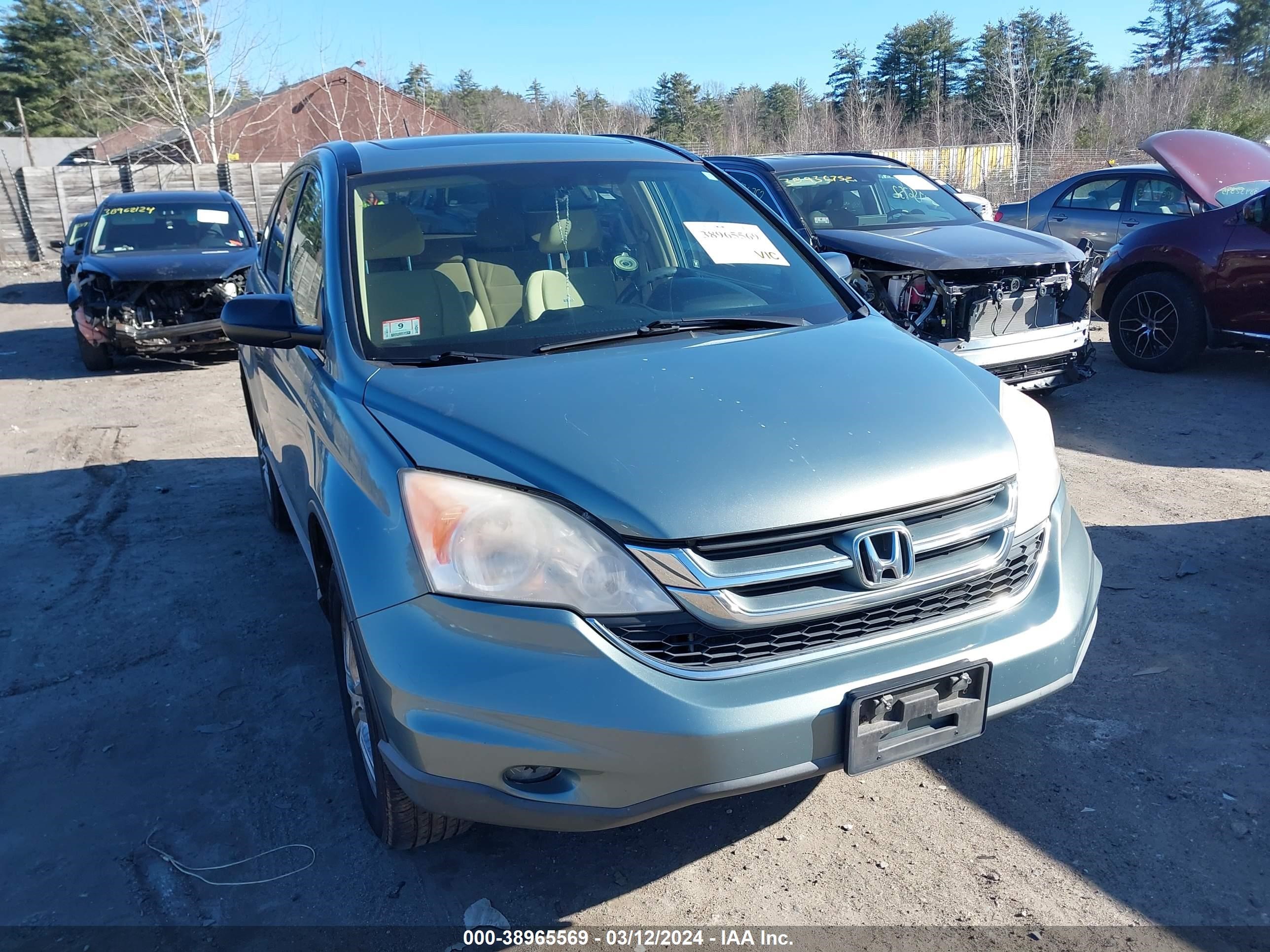 HONDA CR-V 2010 jhlre4h5xac011168