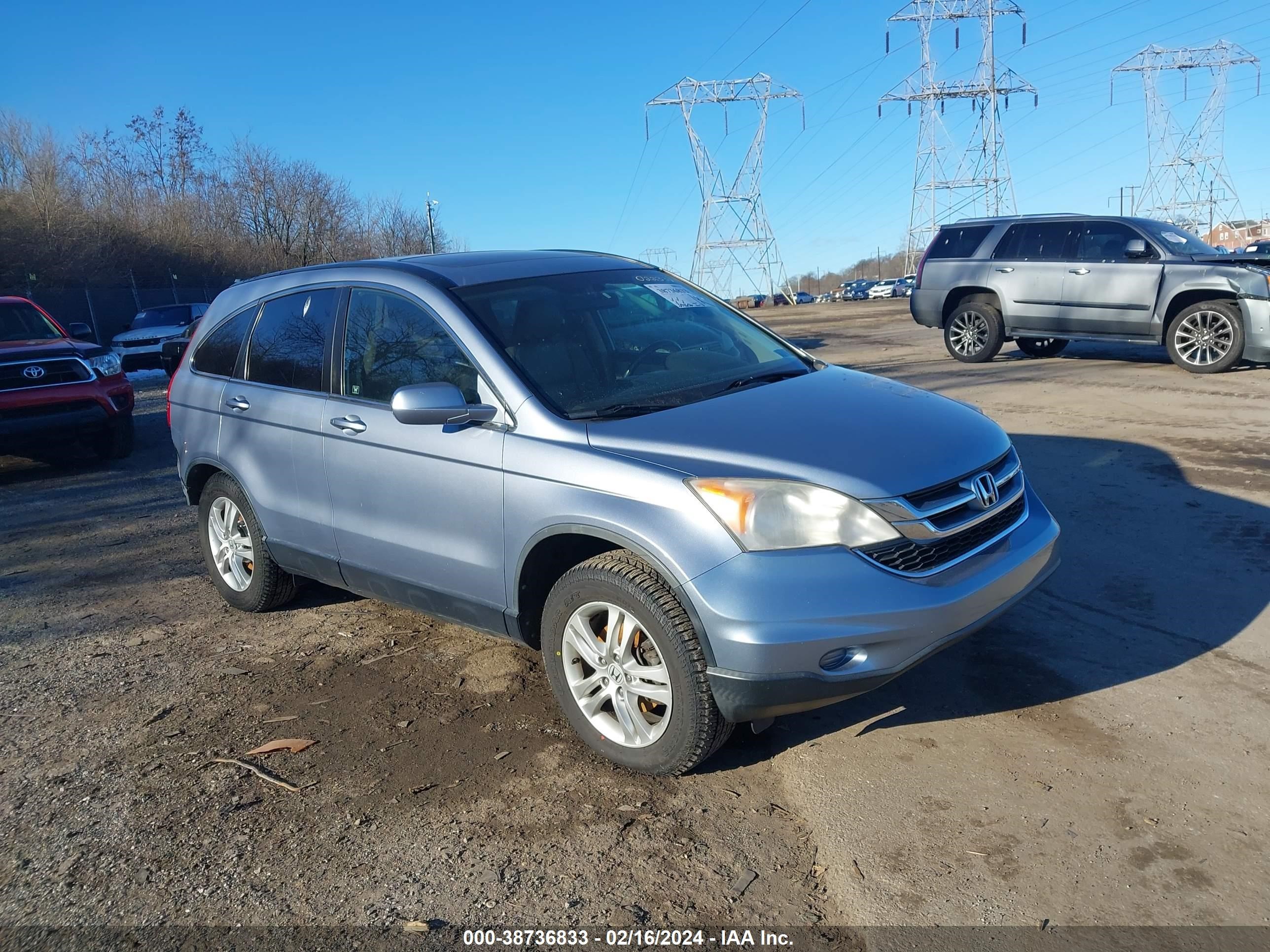 HONDA CR-V 2011 jhlre4h72bc022331