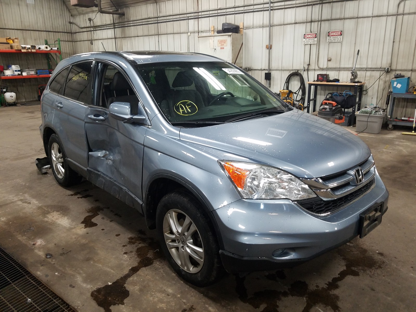 HONDA CR-V EXL 2011 jhlre4h79bc013478