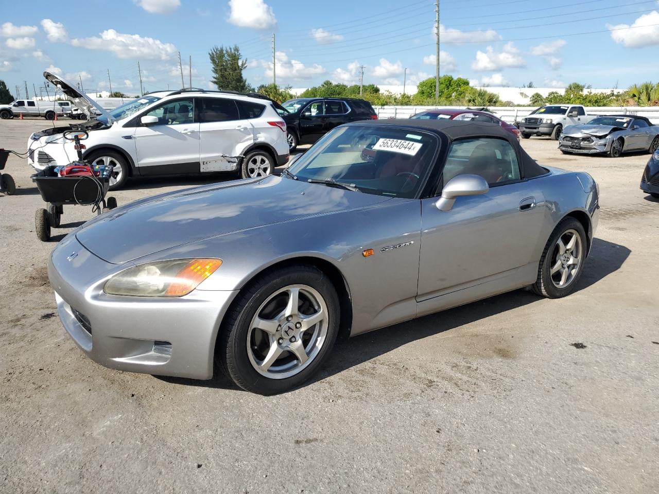 HONDA S2000 2001 jhmap11421t004380