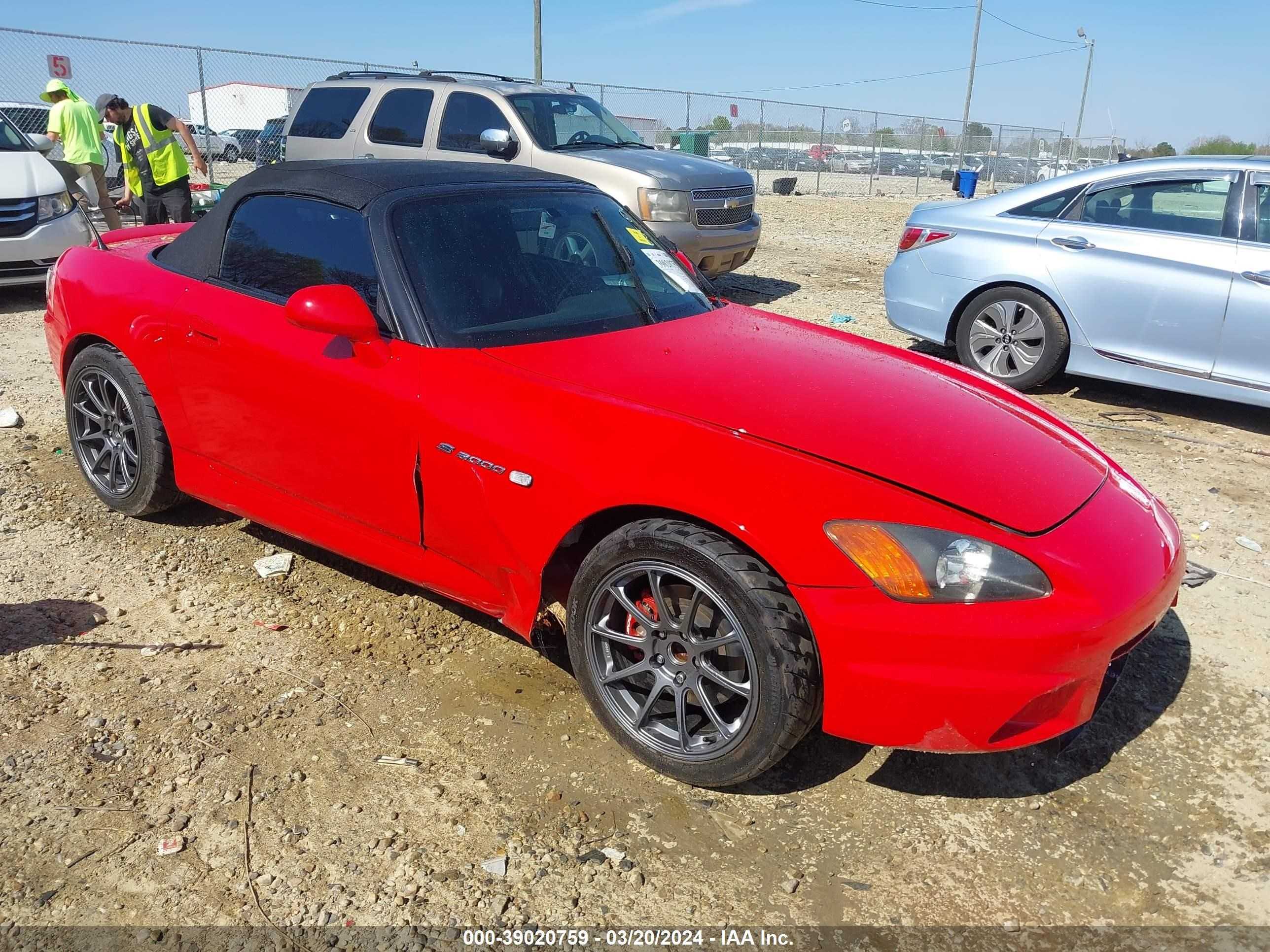 HONDA S2000 2000 jhmap1143yt005144