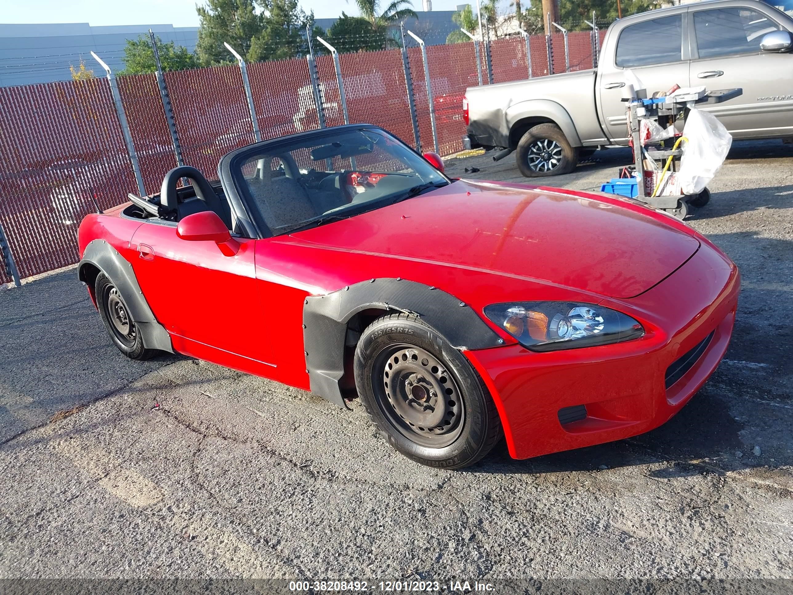 HONDA S2000 2001 jhmap11451t000887