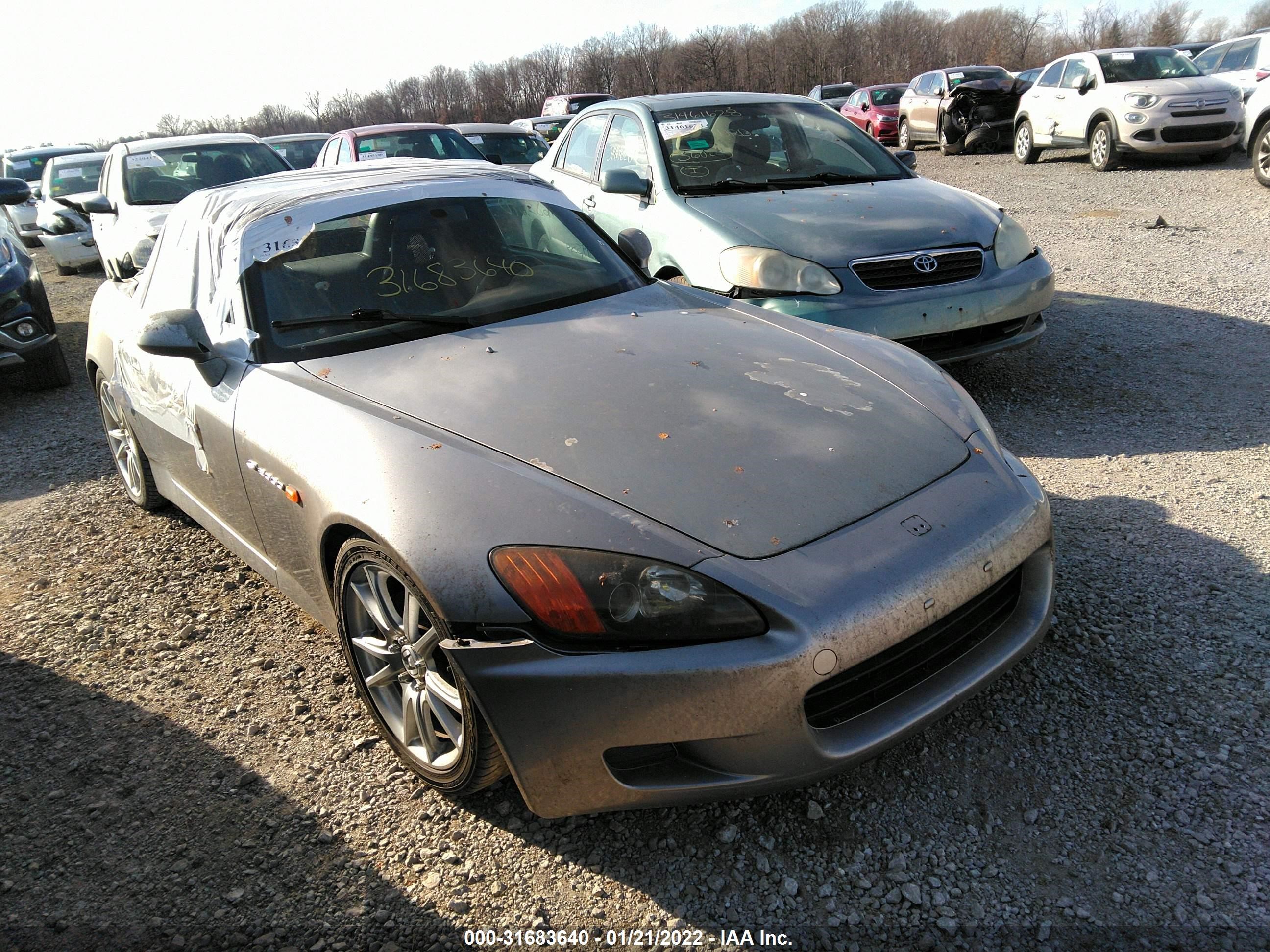 HONDA S2000 2000 jhmap114xyt003942