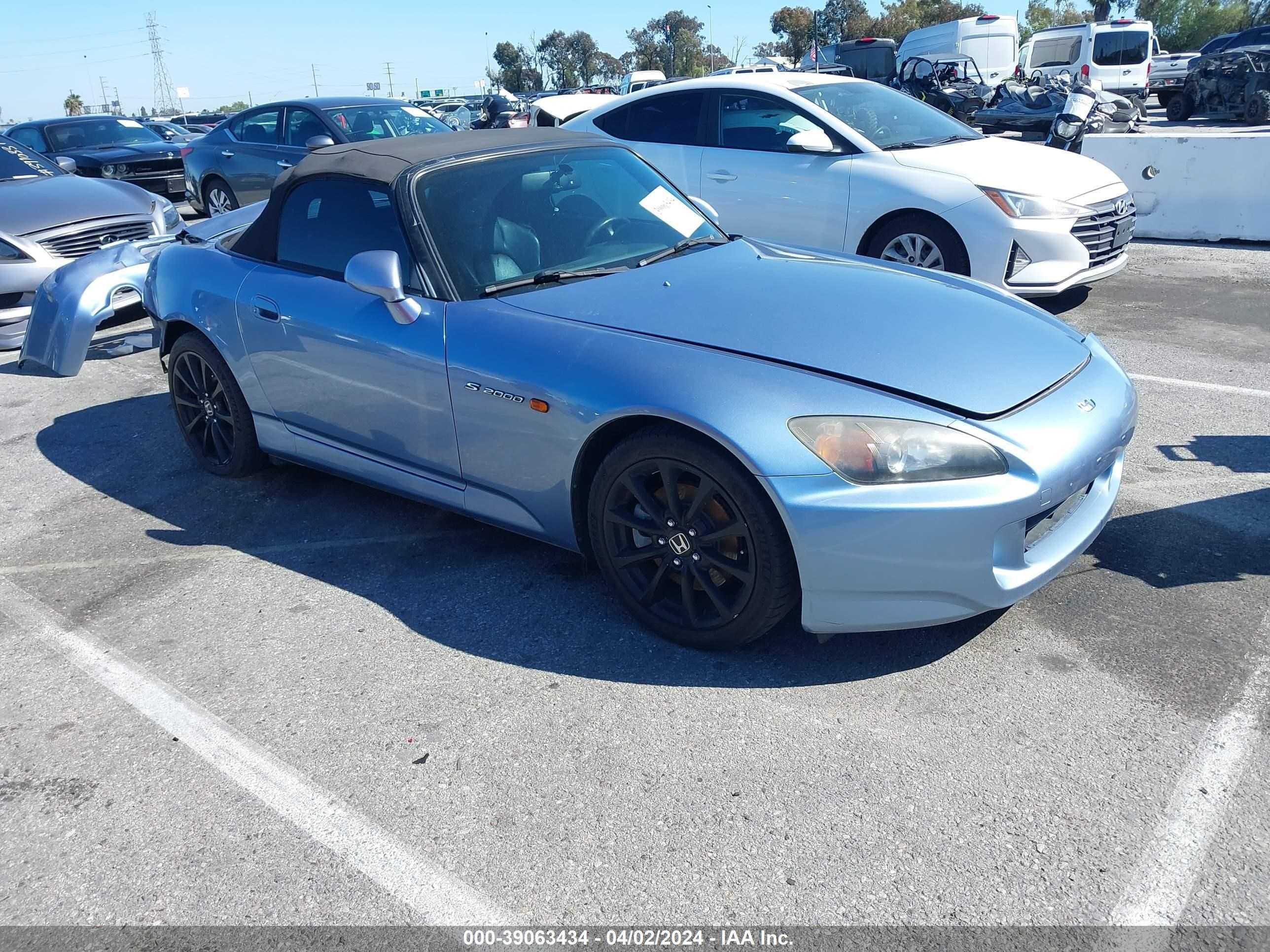 HONDA S2000 2006 jhmap21406s002744