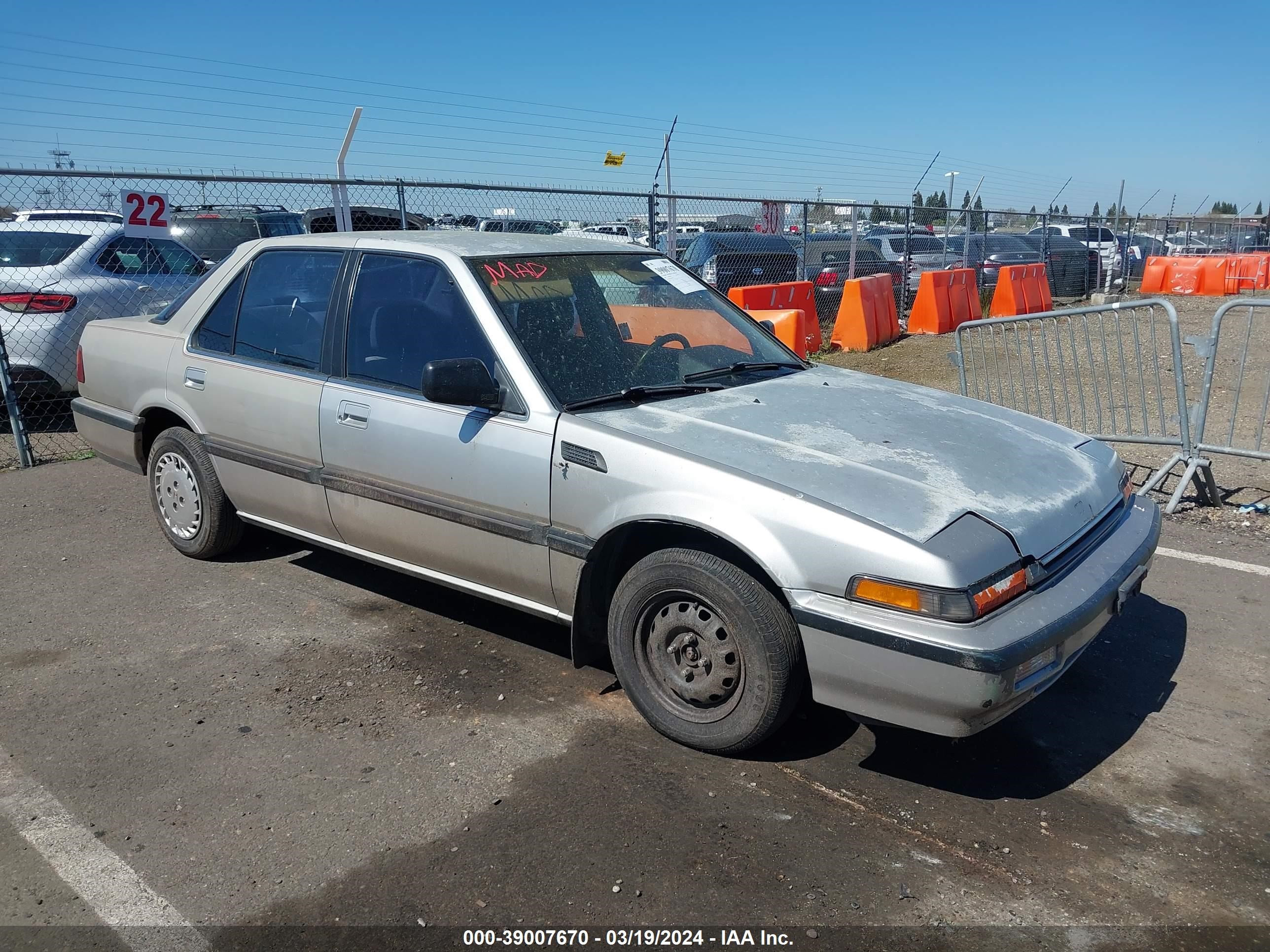 HONDA ACCORD 1988 jhmca5634jc038130