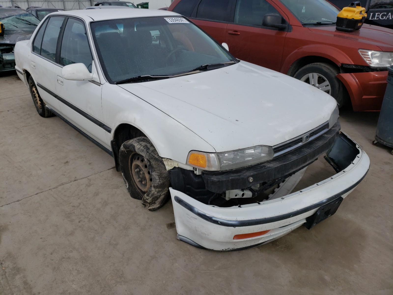 HONDA ACCORD 1993 jhmcb7554pc012163