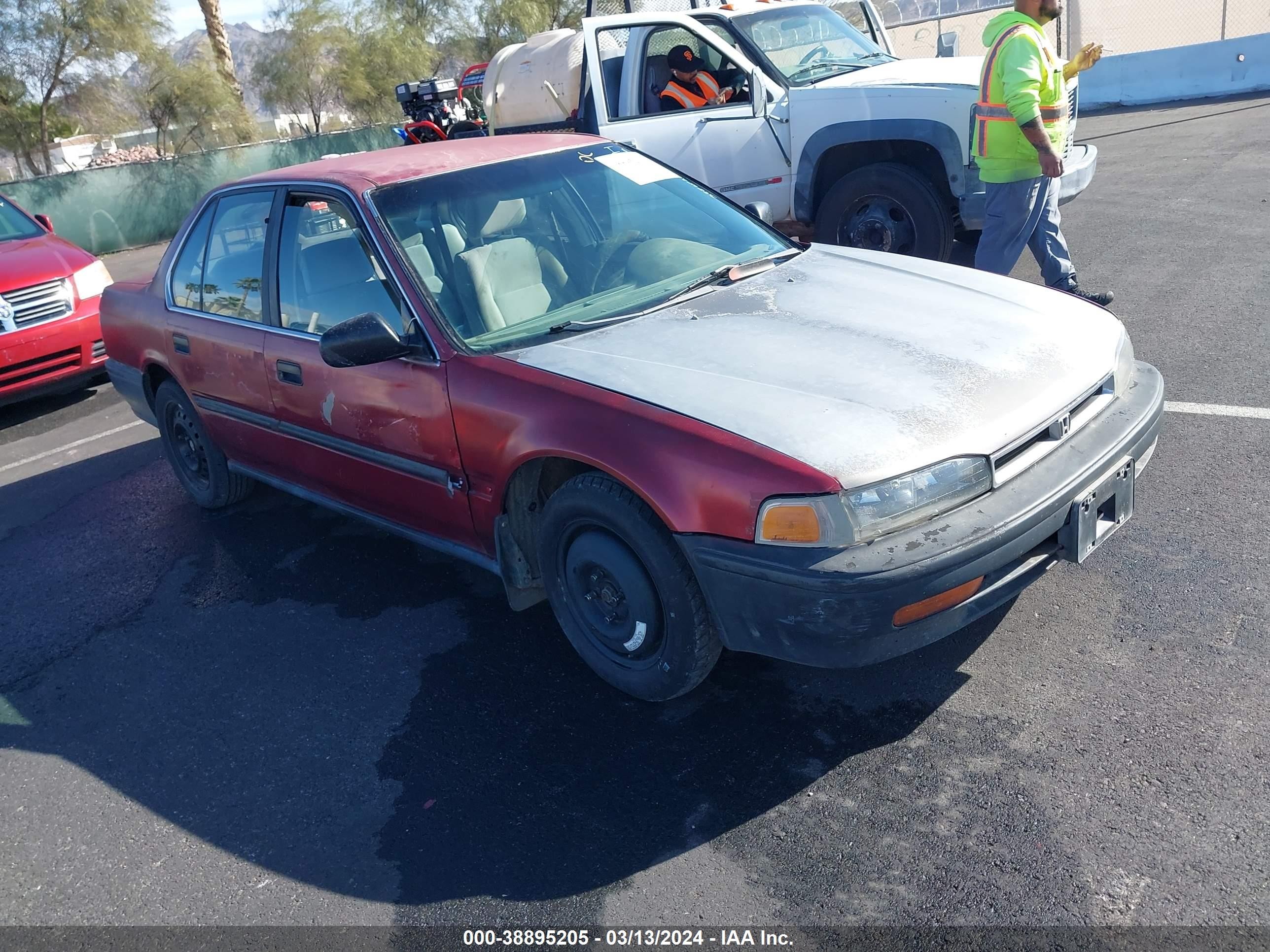 HONDA ACCORD 1993 jhmcb7640pc044128