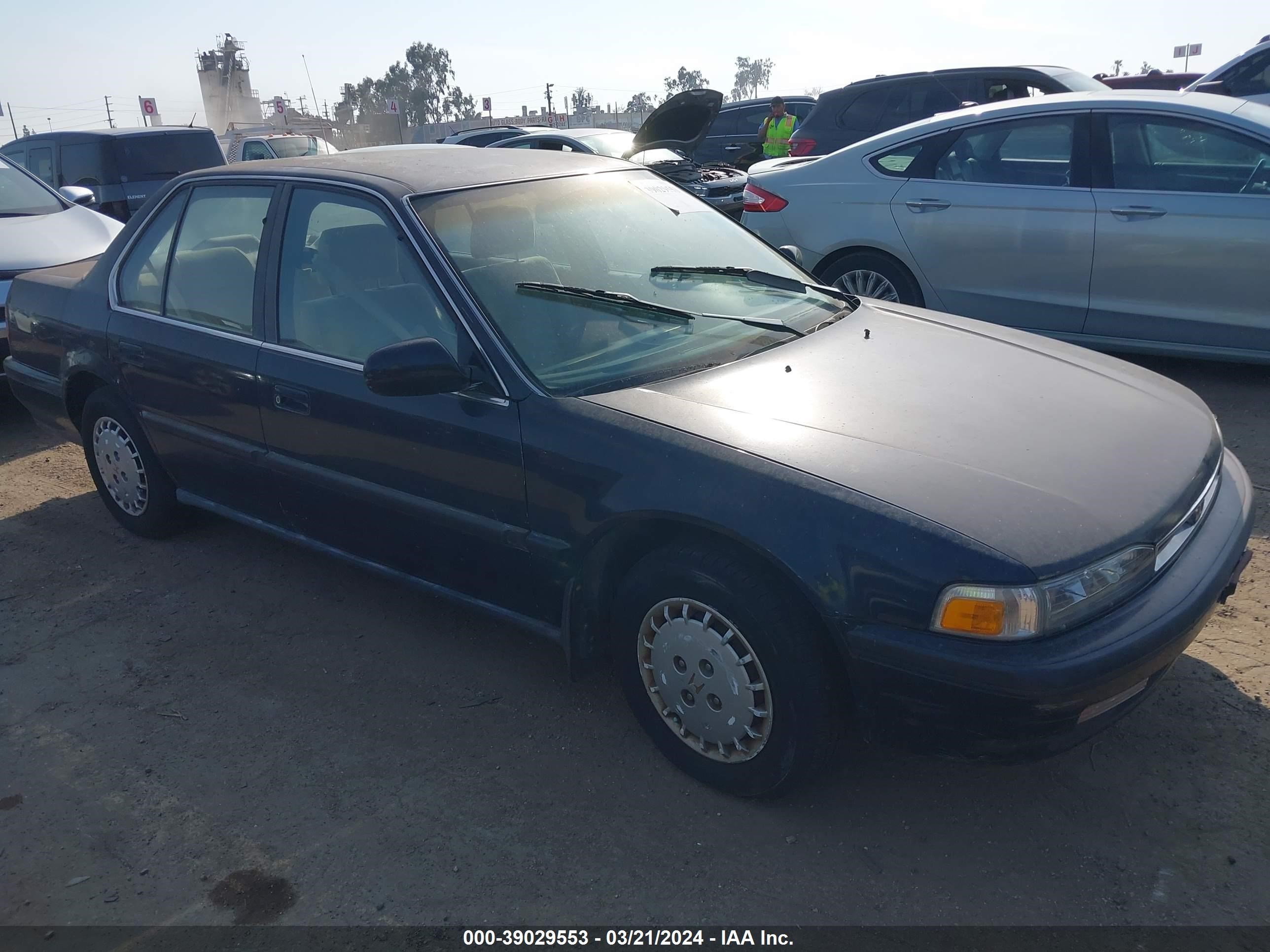 HONDA ACCORD 1991 jhmcb7653mc074471