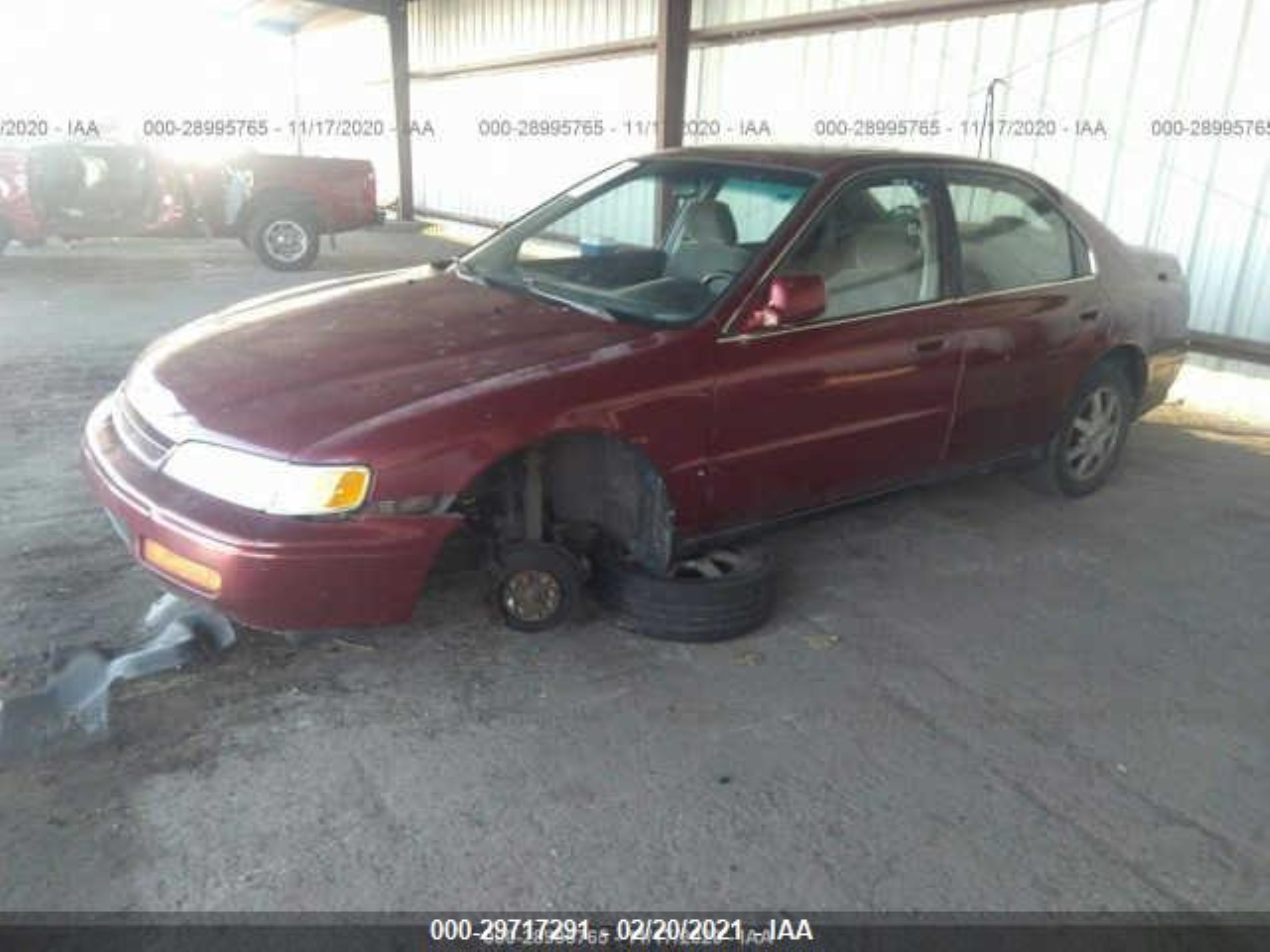 HONDA ACCORD 1994 jhmcd5651rc064916