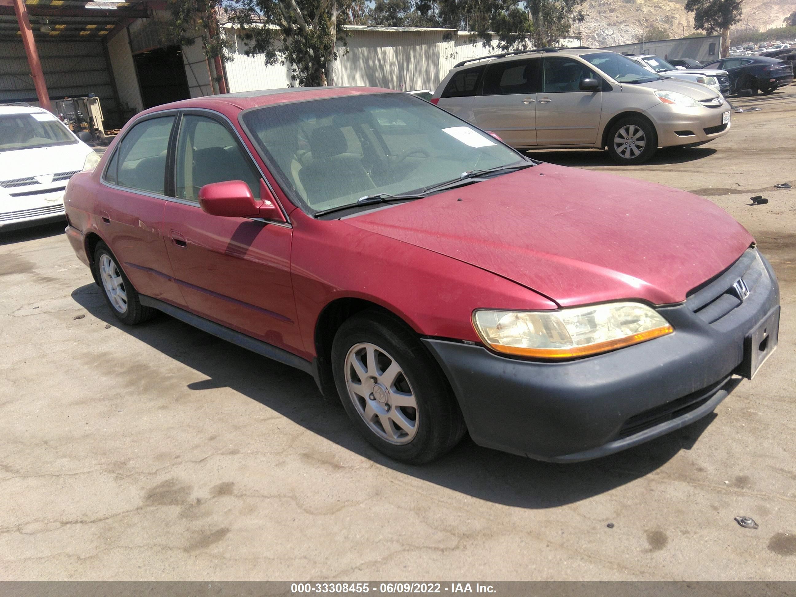 HONDA ACCORD 2002 jhmcg56772c033099