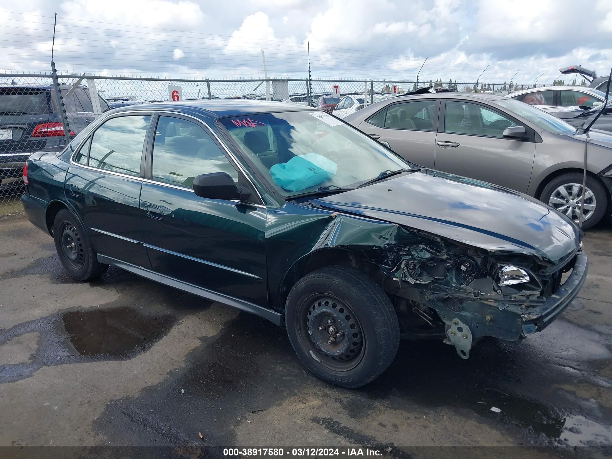 HONDA ACCORD 2001 jhmcg66591c020924