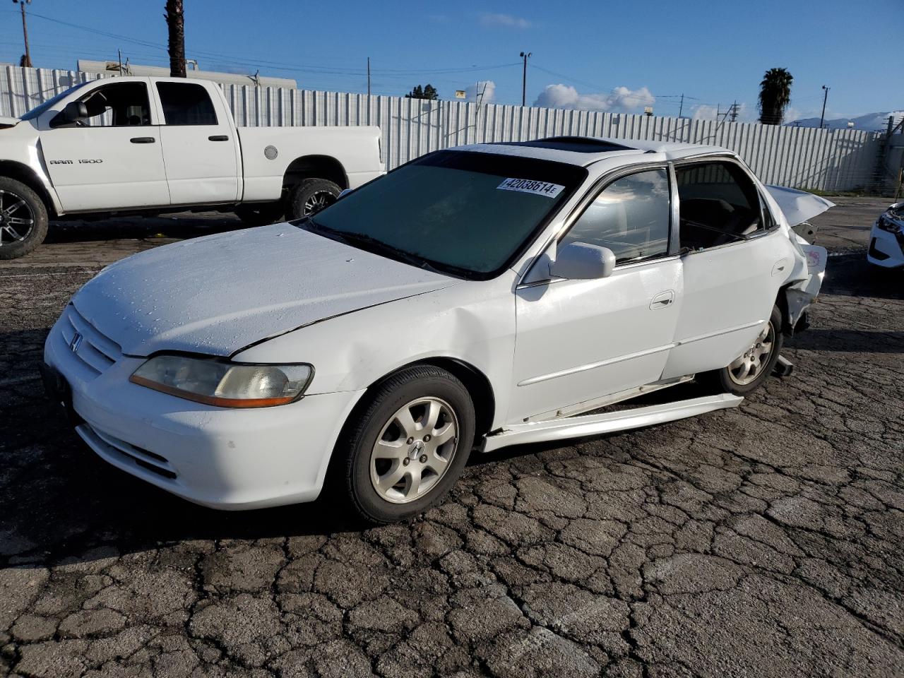 HONDA ACCORD 2002 jhmcg66882c006279