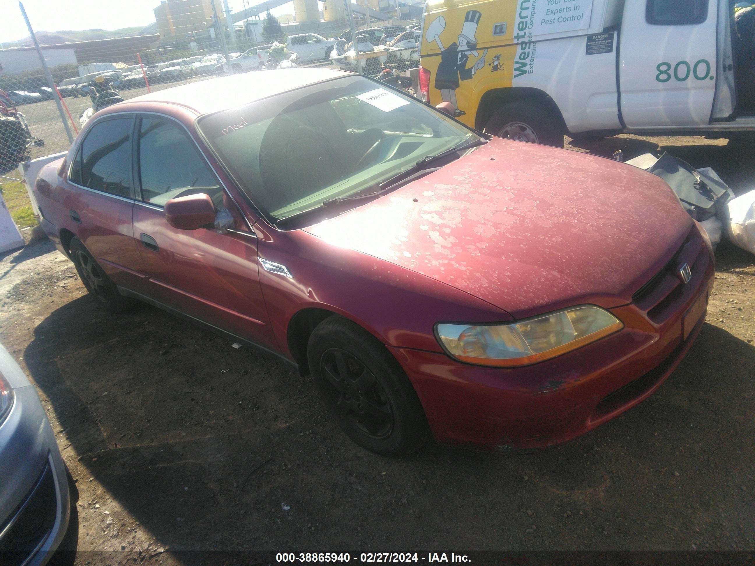 HONDA ACCORD 2000 jhmcg6691yc026262