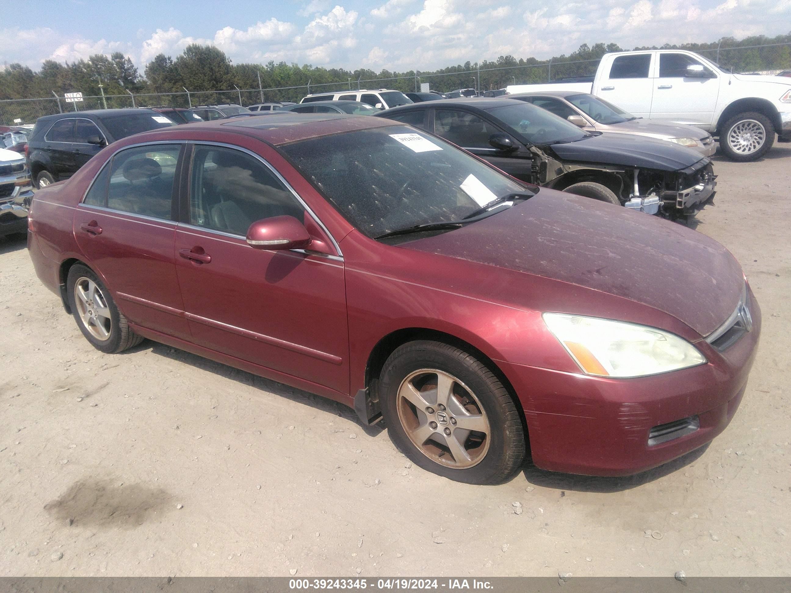 HONDA ACCORD 2007 jhmcn36447c002965