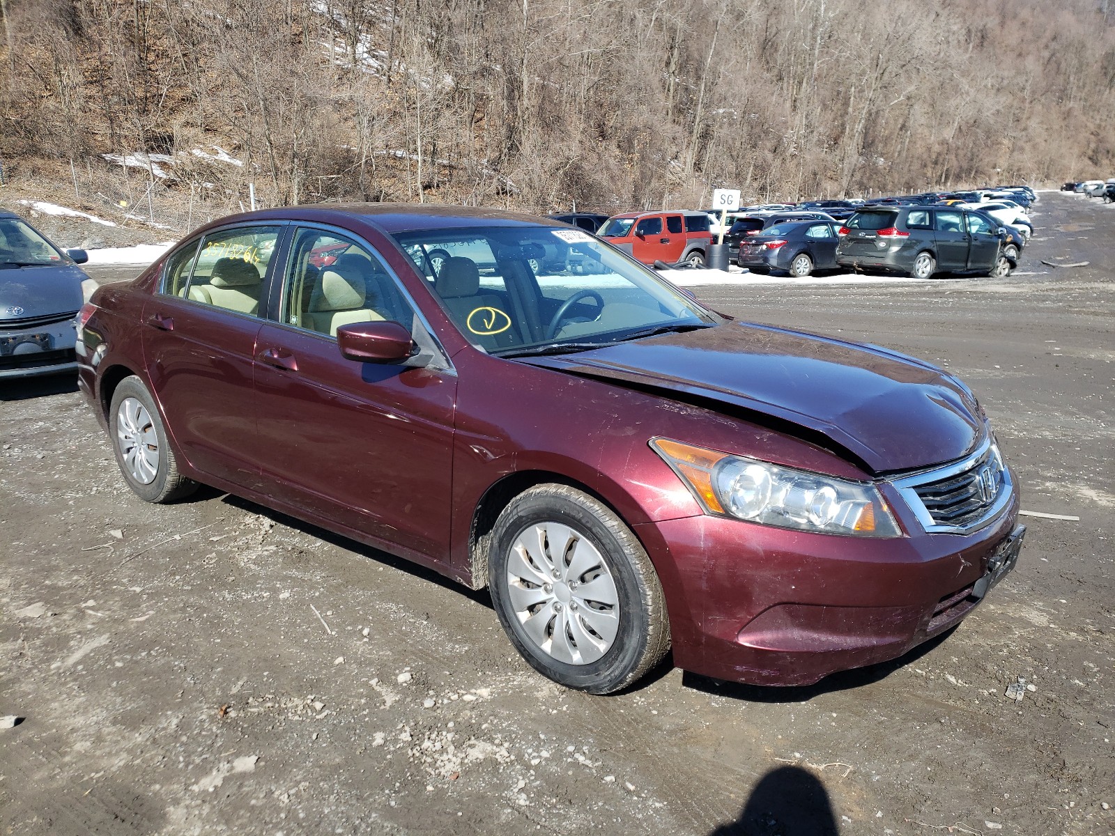 HONDA ACCORD LX 2009 jhmcp26379c015403