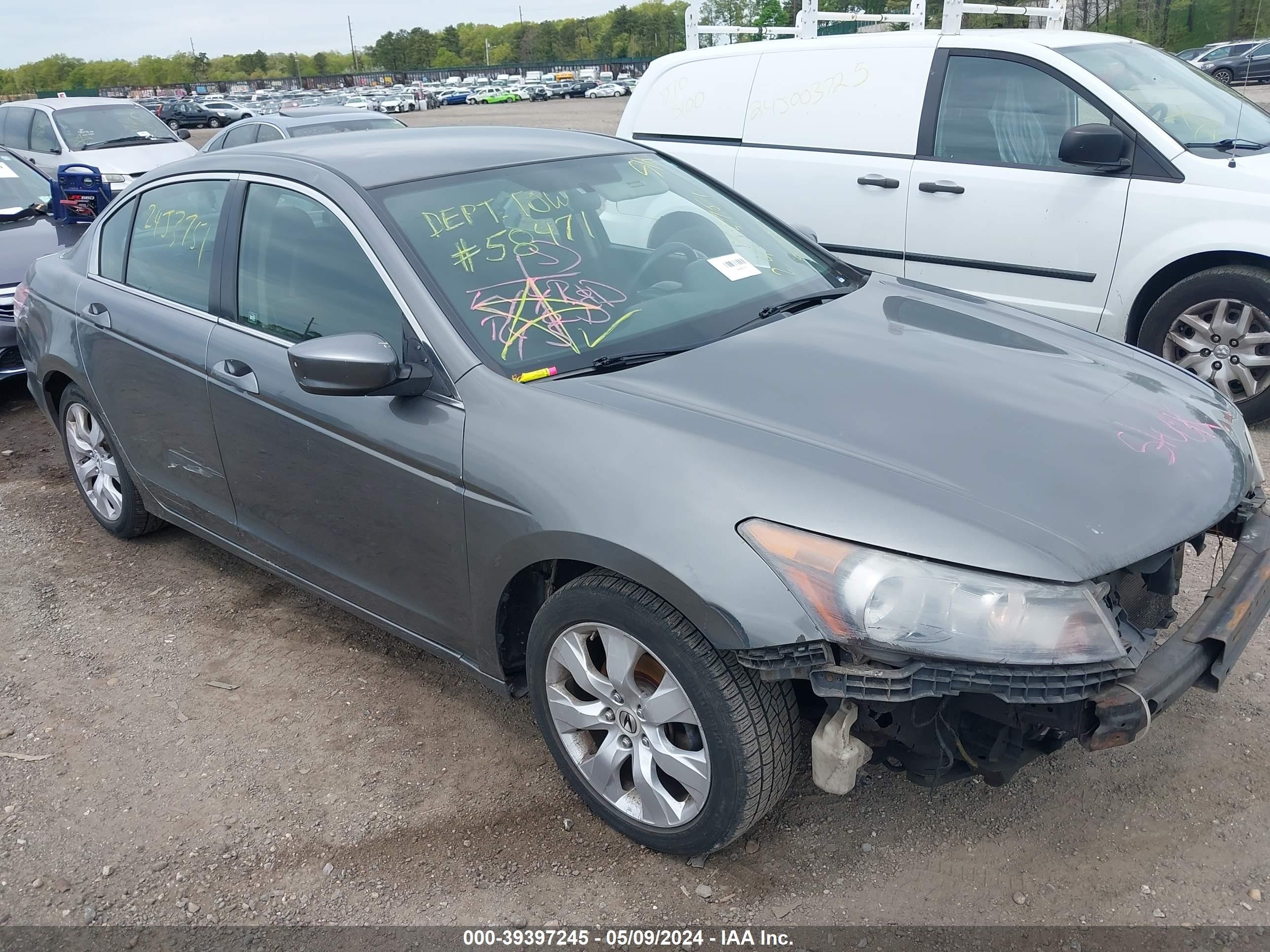 HONDA ACCORD 2009 jhmcp26399c012597