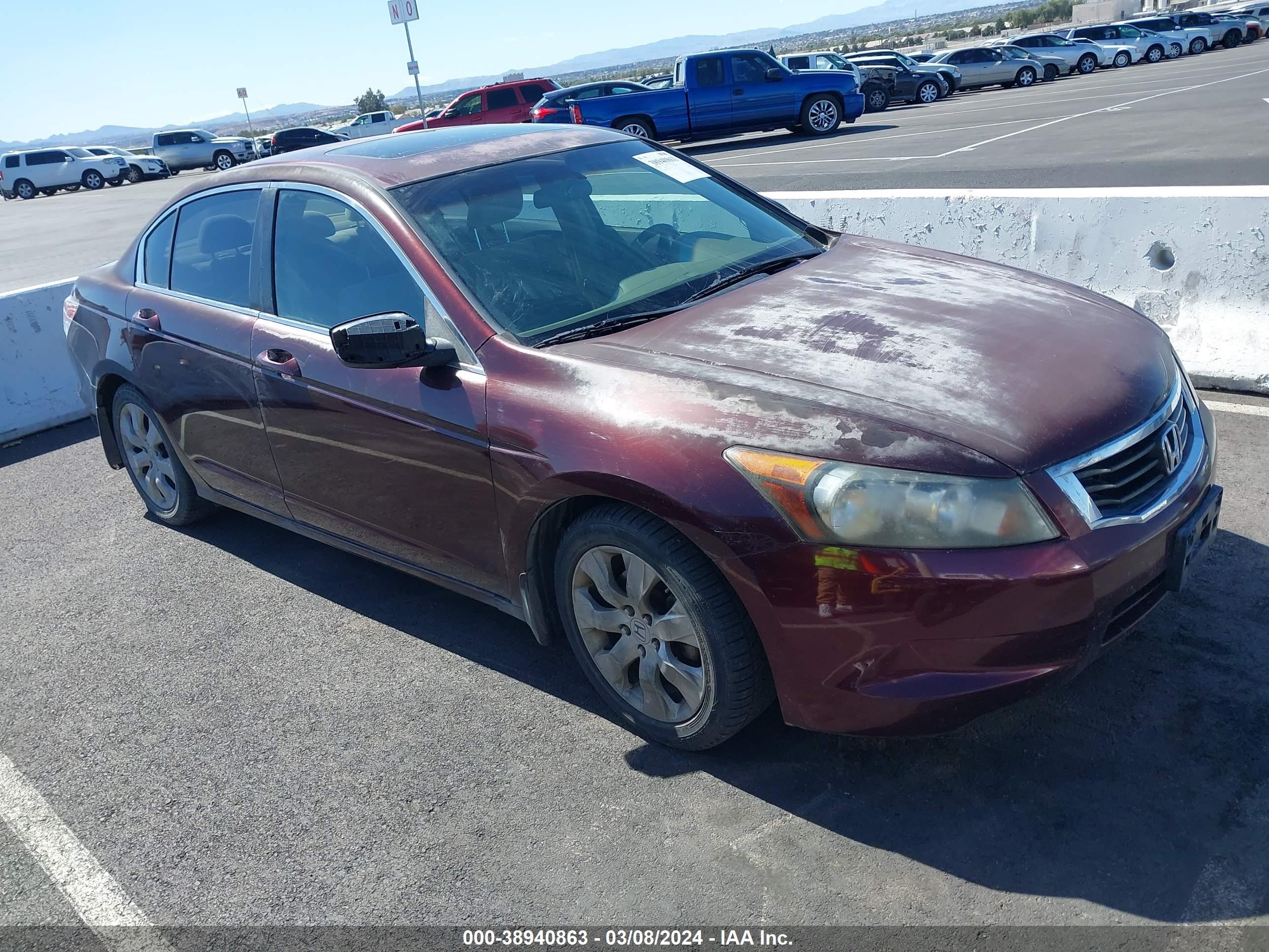 HONDA ACCORD 2008 jhmcp26728c009249