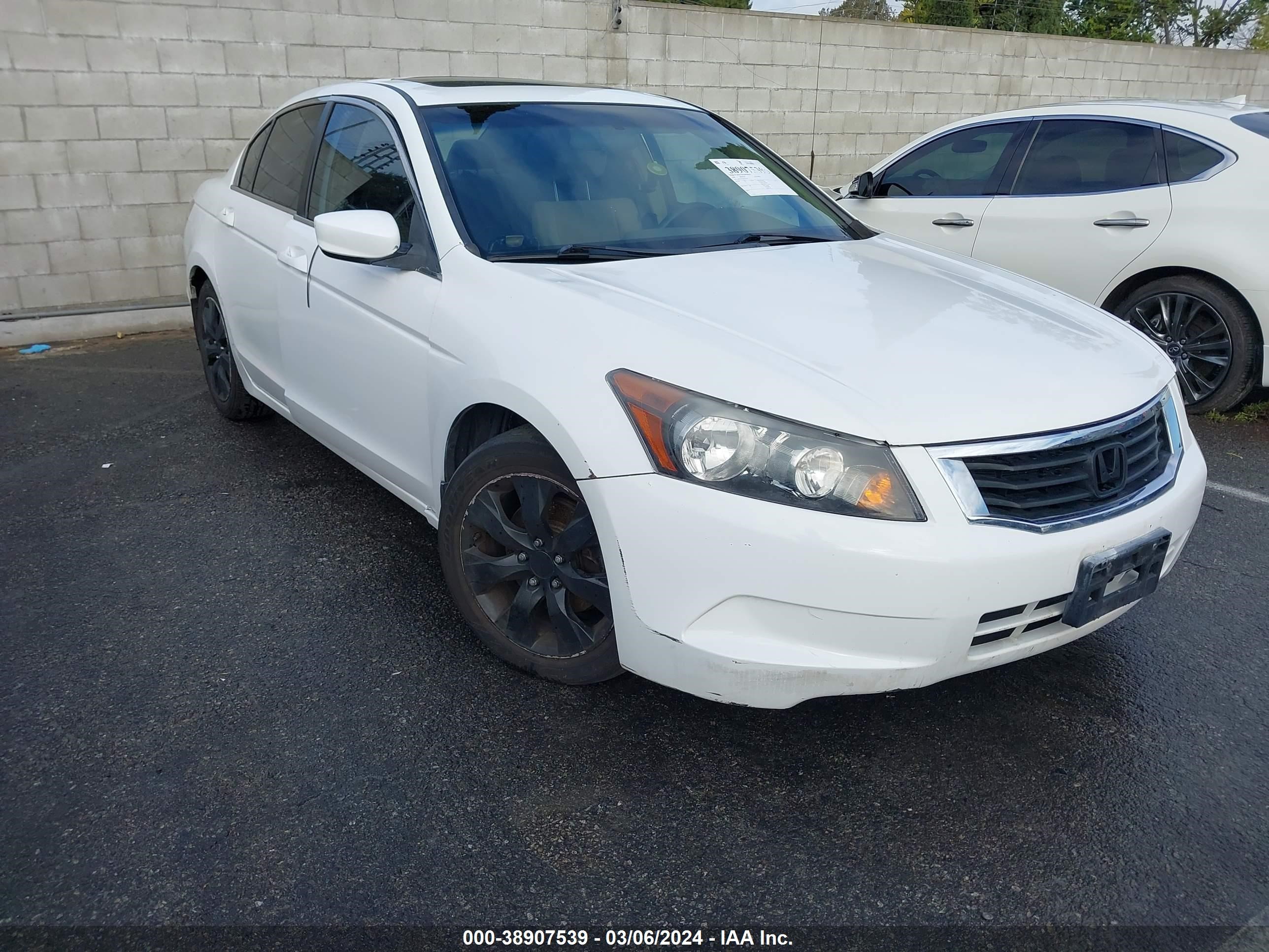 HONDA ACCORD 2008 jhmcp26738c037545