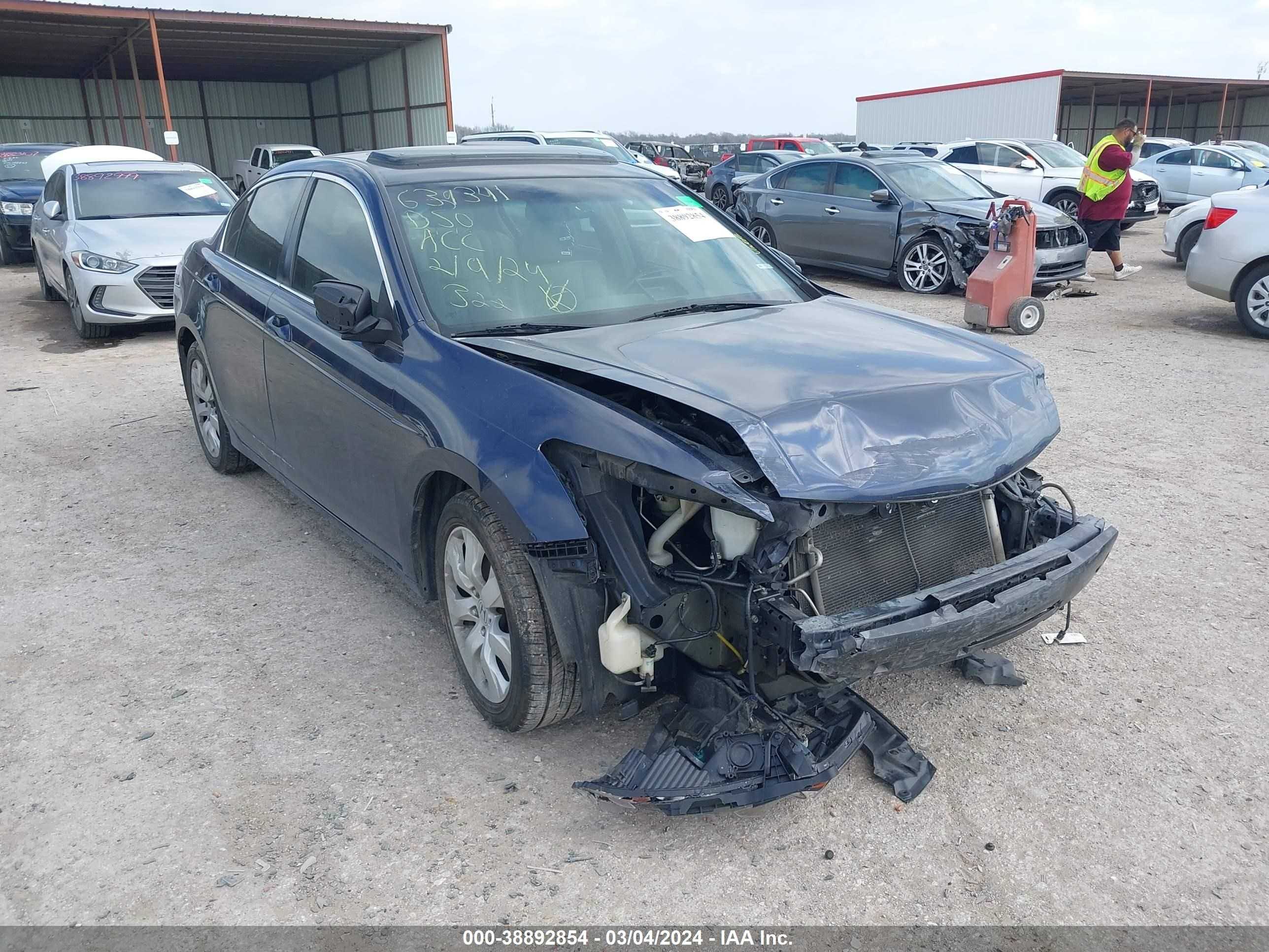 HONDA ACCORD 2008 jhmcp26808c068468