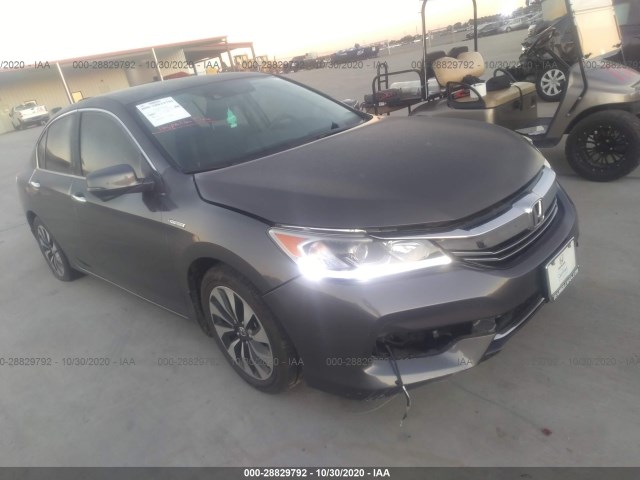 HONDA ACCORD HYBRID 2017 jhmcr6f30hc003643