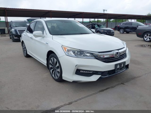 HONDA ACCORD HYBRID 2017 jhmcr6f30hc009717