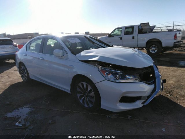 HONDA ACCORD HYBRID 2017 jhmcr6f30hc009734