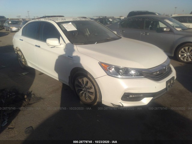 HONDA ACCORD HYBRID 2017 jhmcr6f32hc006446