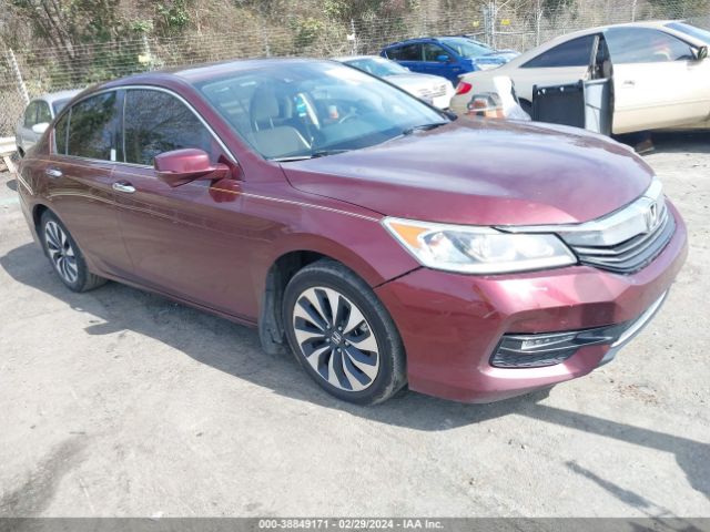 HONDA ACCORD HYBRID 2017 jhmcr6f35hc003265