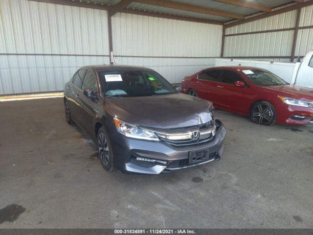 HONDA ACCORD HYBRID 2017 jhmcr6f35hc009678