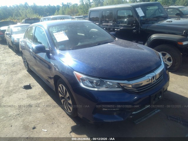 HONDA ACCORD HYBRID 2017 jhmcr6f36hc010208