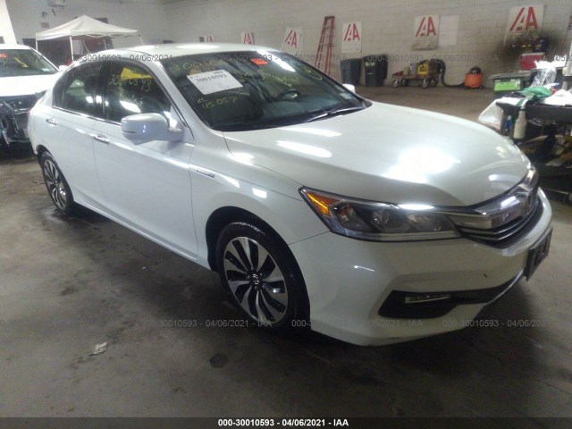 HONDA ACCORD HYBRID 2017 jhmcr6f3xhc008932