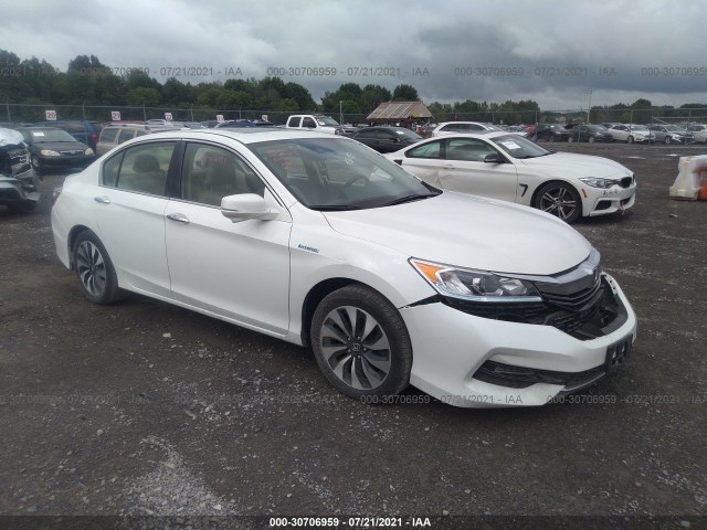 HONDA ACCORD HYBRID 2017 jhmcr6f50hc018726