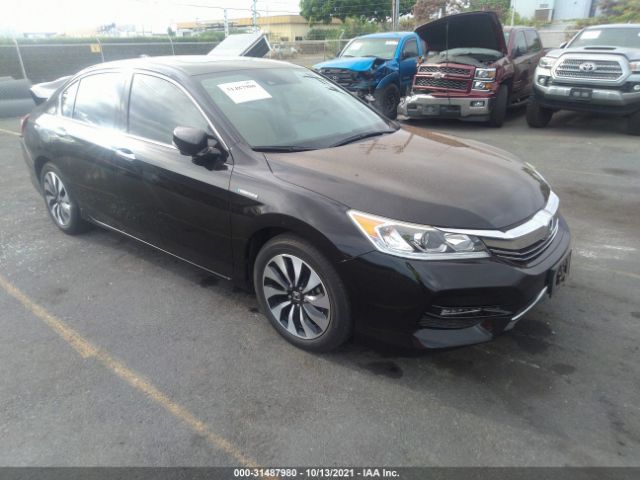 HONDA ACCORD HYBRID 2017 jhmcr6f50hc028222