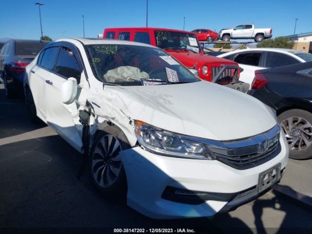 HONDA ACCORD HYBRID 2017 jhmcr6f50hc028351