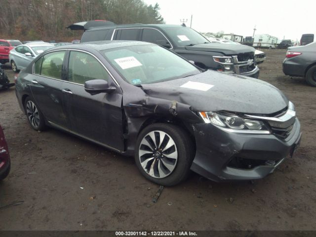 HONDA ACCORD HYBRID 2017 jhmcr6f50hc029323