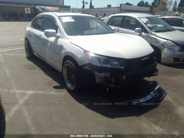 HONDA ACCORD HYBRID 2017 jhmcr6f51hc004723