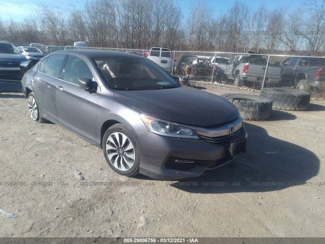 HONDA ACCORD HYBRID 2017 jhmcr6f51hc030061