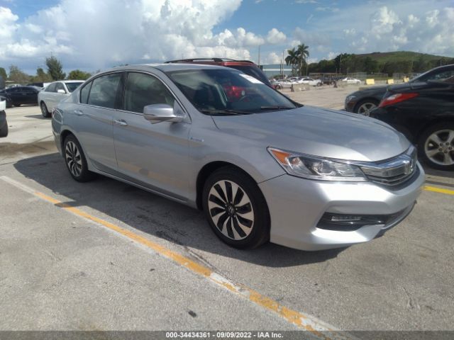 HONDA ACCORD HYBRID 2017 jhmcr6f52hc018792