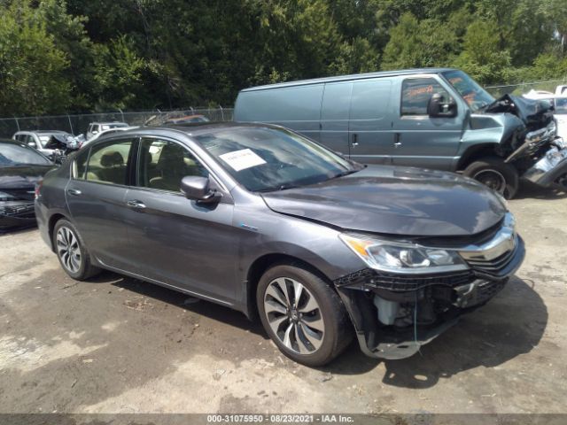 HONDA ACCORD HYBRID 2017 jhmcr6f52hc027153