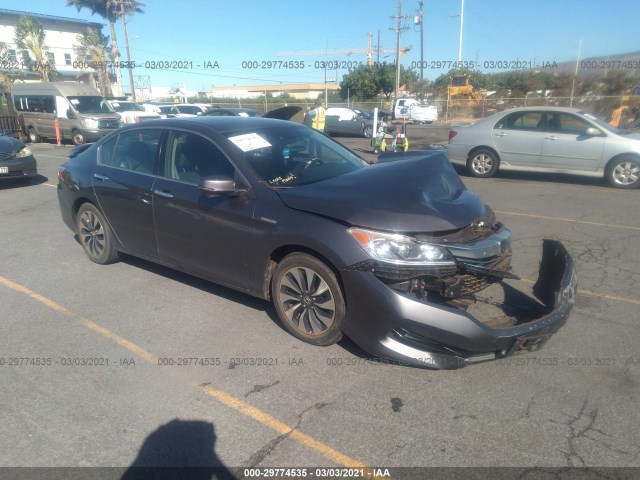 HONDA ACCORD HYBRID 2017 jhmcr6f53hc007493