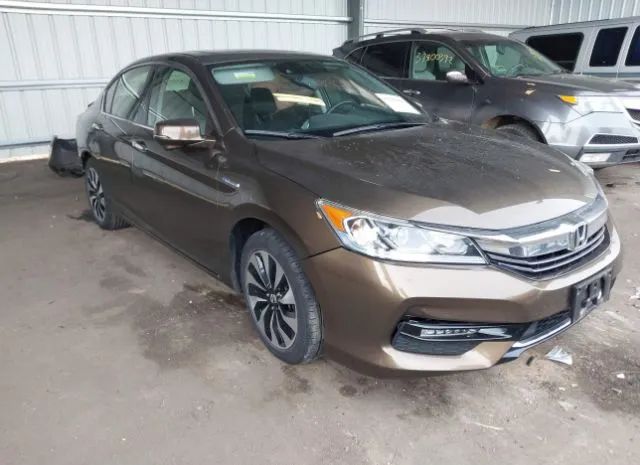 HONDA ACCORD HYBRID 2017 jhmcr6f53hc012242