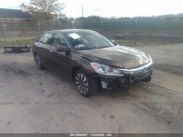 HONDA ACCORD HYBRID 2017 jhmcr6f54hc023458