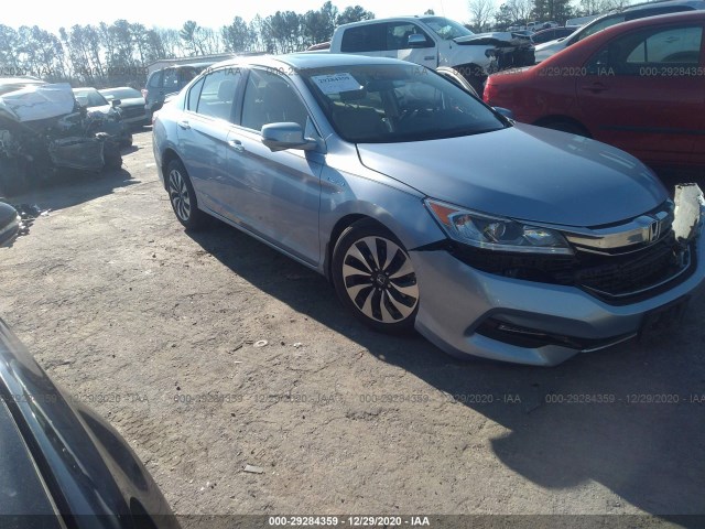 HONDA ACCORD HYBRID 2017 jhmcr6f55hc008984