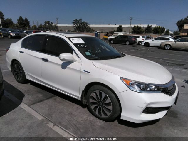 HONDA ACCORD HYBRID 2017 jhmcr6f55hc009133