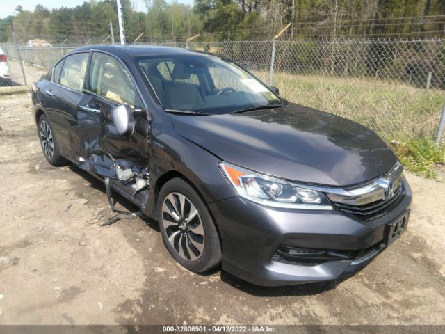 HONDA ACCORD HYBRID 2017 jhmcr6f55hc009407