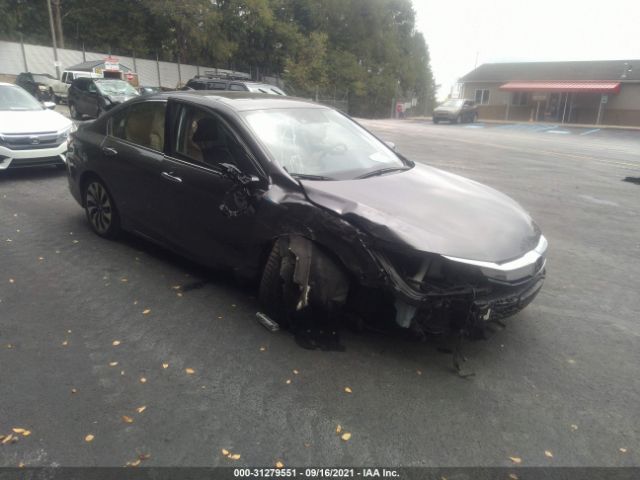 HONDA ACCORD HYBRID 2017 jhmcr6f56hc009397