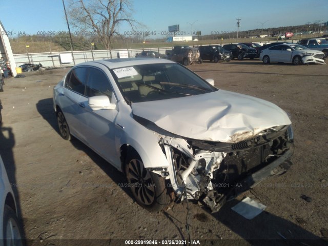 HONDA ACCORD HYBRID 2017 jhmcr6f57hc004743