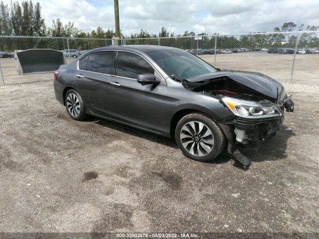 HONDA ACCORD HYBRID 2017 jhmcr6f57hc024829